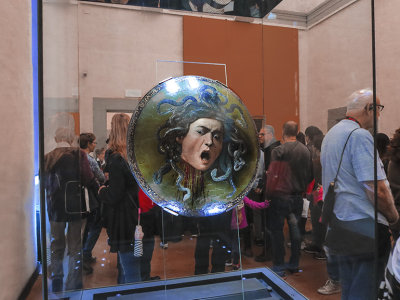 IMG_1152 Crravaggio  Head of Medusa in Uffizi .jpg