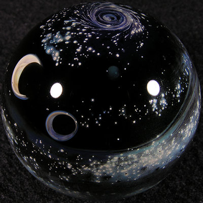 Vortex Glass Works: Galactic Tour Size: 1.38 Price: SOLD