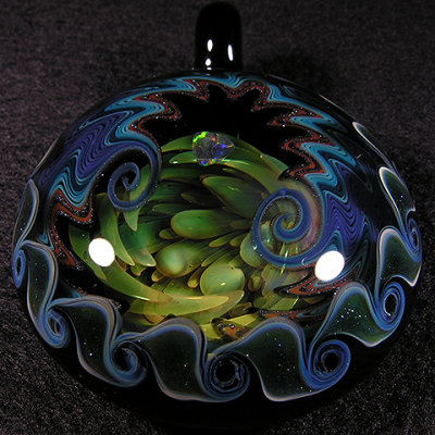 #241: Darin Mitchell, Inner Blessing Size: 1.89 x 2.45 Price: $220 