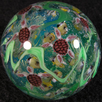 Sea Turtles and Tropical Fish Size: 1.27 Price: SOLD 