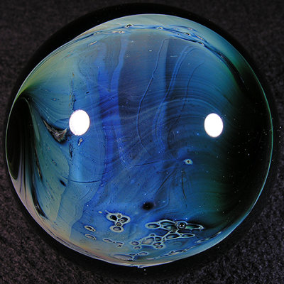This fun one features Dan's UV Ghost City floating over Travis' Gravity Well!