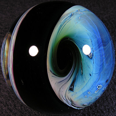 One of Dan's fumed sections is seen on the backside