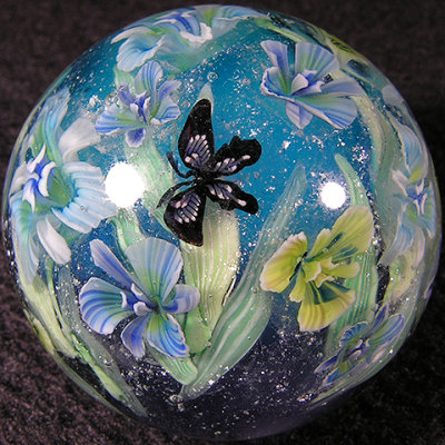 #146: Iris Garden & Butterflies Size: 1.30 Price: $310 