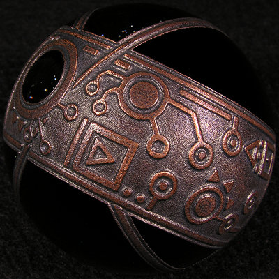 Tim's electroforming and carving on this piece is stellar to say the least!!