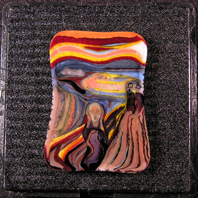 The Scream Size: 1.07 x 0.73 Price: SOLD