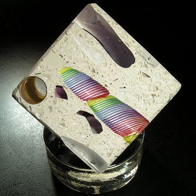 Tectonic Cube 2 Size: 2.50 Price: SOLD