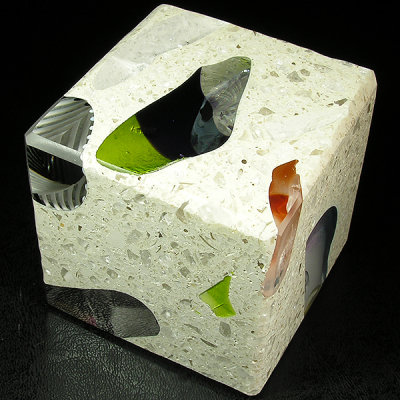 Tectonic Cube 5 Size: 2.25 Price: SOLD