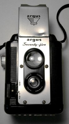 Argus 75 Modified for 35mm at Transport Museum