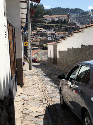 Les rues troites de Cusco