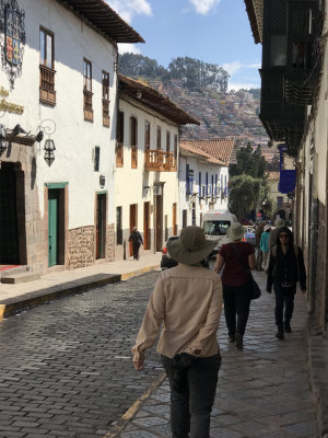 Les rues troites de Cusco