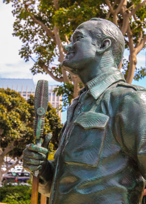 Bob Hope Memorial statue in San Diego