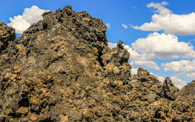 Lava along the Trail of the Molten Land in Newberry National Volcanic Monument