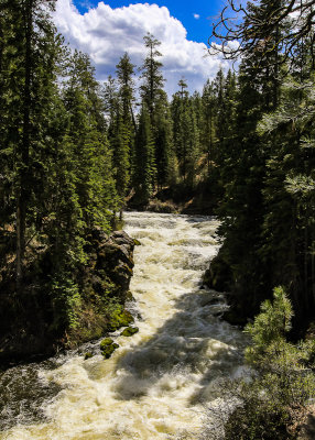 Benham Falls in Newberry National Volcanic Monument