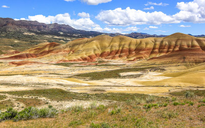 Painted Hills in the Painted Hills Unit of John Day Fossil Beds National Monument