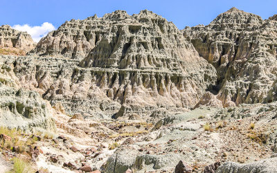 Badlands area of the Blue Basin in the Sheep Rock Unit of John Day Fossil Beds National Monument