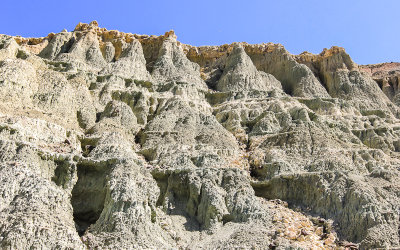 Clay formations in the Blue Basin area in the Sheep Rock Unit of John Day Fossil Beds National Monument