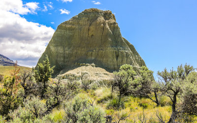 Foree clay mound in the Sheep Rock Unit of John Day Fossil Beds National Monument