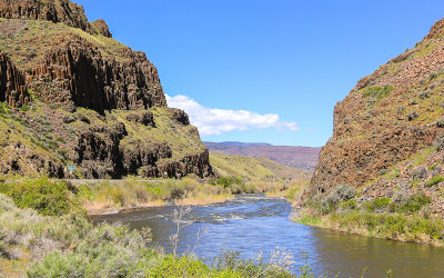 Picture Gorge in the Sheep Rock Unit of John Day Fossil Beds National Monument
