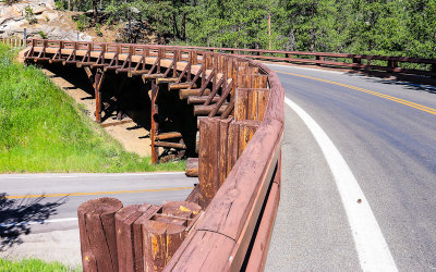 Bridge on the Iron Mountain Road in Custer State Park 