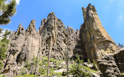 The Cathedral Spires in Custer State Park
