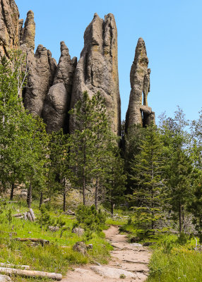 Needles Eye along the Cathedral Spires Trail in Custer State Park
