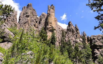 The Cathedral Spires in Custer State Park