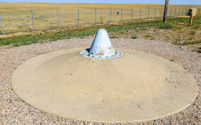 Delta-09 Hardened Ultra High Frequency Antenna in Minuteman Missile National Historical Site