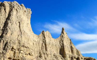 View along the Notch Trail in Badlands National Park