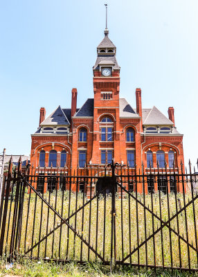 Executive Offices and the Pullman Clock Tower in Pullman National Monument
