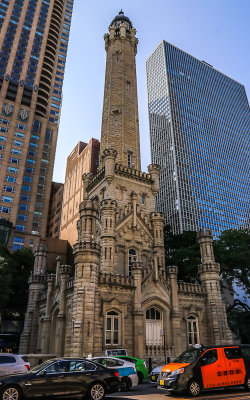 The Water Tower on Michigan Avenue in Chicago