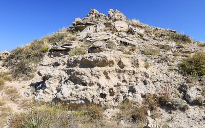 The Beardog excavation site near Carnegie Hill in Agate Fossil Beds National Monument