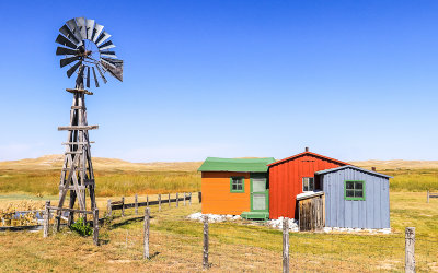 The Bone Cabin in Agate Fossil Beds National Monument