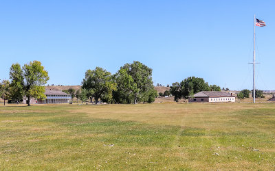 Parade Field in Ft Laramie National Historic Site