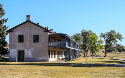 Cavalry Barracks in Ft Laramie National Historic Site