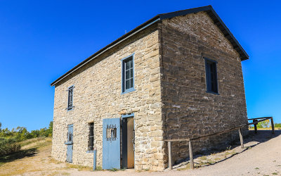 Old Guardhouse (1866) in Ft Laramie National Historic Site
