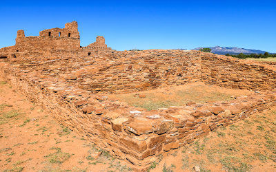 Mission of San Gregorio de Abo in Salinas Pueblo Missions National Monument