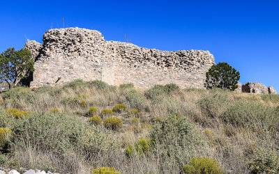 Gran Quivira church ruins in Salinas Pueblo Missions National Monument