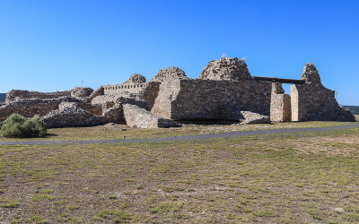 Later Gran Quivira church ruins in Salinas Pueblo Missions National Monument