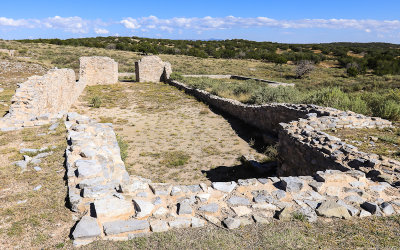 Early church ruins at Gran Quivira in Salinas Pueblo Missions National Monument