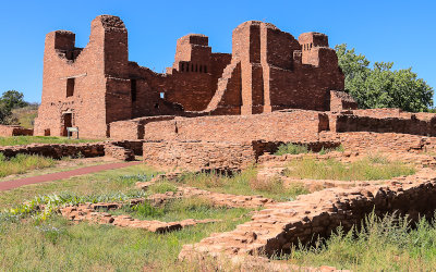 Nuestra Senora de la Purisima Concepcion de Quarai in Salinas Pueblo Missions National Monument