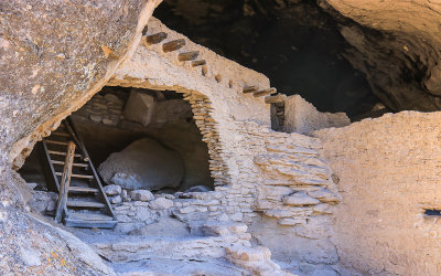 The entryway to Cave Three in Gila Cliff Dwellings National Monument