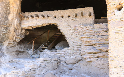 The Cave Three entryway in Gila Cliff Dwellings National Monument