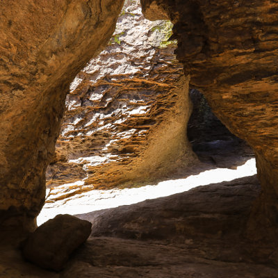 Echo Canyon Grotto along the Echo Canyon Trail in Chiricahua National Monument