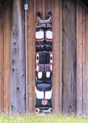 Totem Pole in Olympic National Park