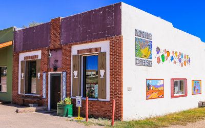 Alpine Alley Coffee Shop (with great food) in Mountainair New Mexico