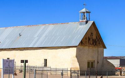 San Vicente De Paul (est. 1878) Church in Punta De Agua New Mexico