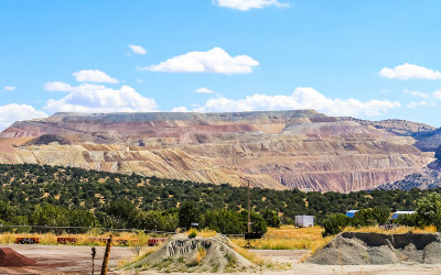 Santa Rita Copper Mine near Silver City New Mexico