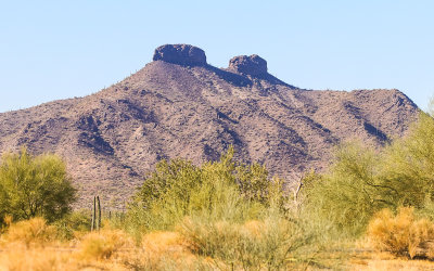 Mountains along I-8 in Sonoran Desert National Monument