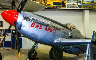 North American P-51D Mustang “Bad Angel” at the Pima Air & Space Museum