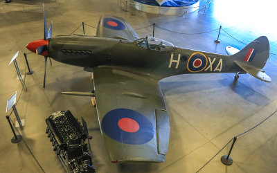 Supermarine Spitfire Fr. XIVe British Fighter at the Pima Air & Space Museum